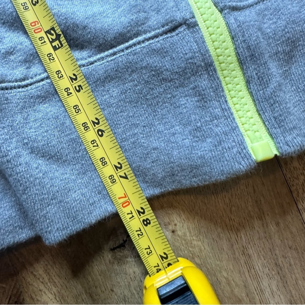 Peleton Gray Full Zip Hoodie Sweatshirt Jacket Size XXLarge - Picture 11 of 12